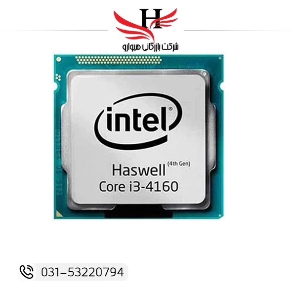 تصویر پردازنده  استوک Cpu i3 4160 